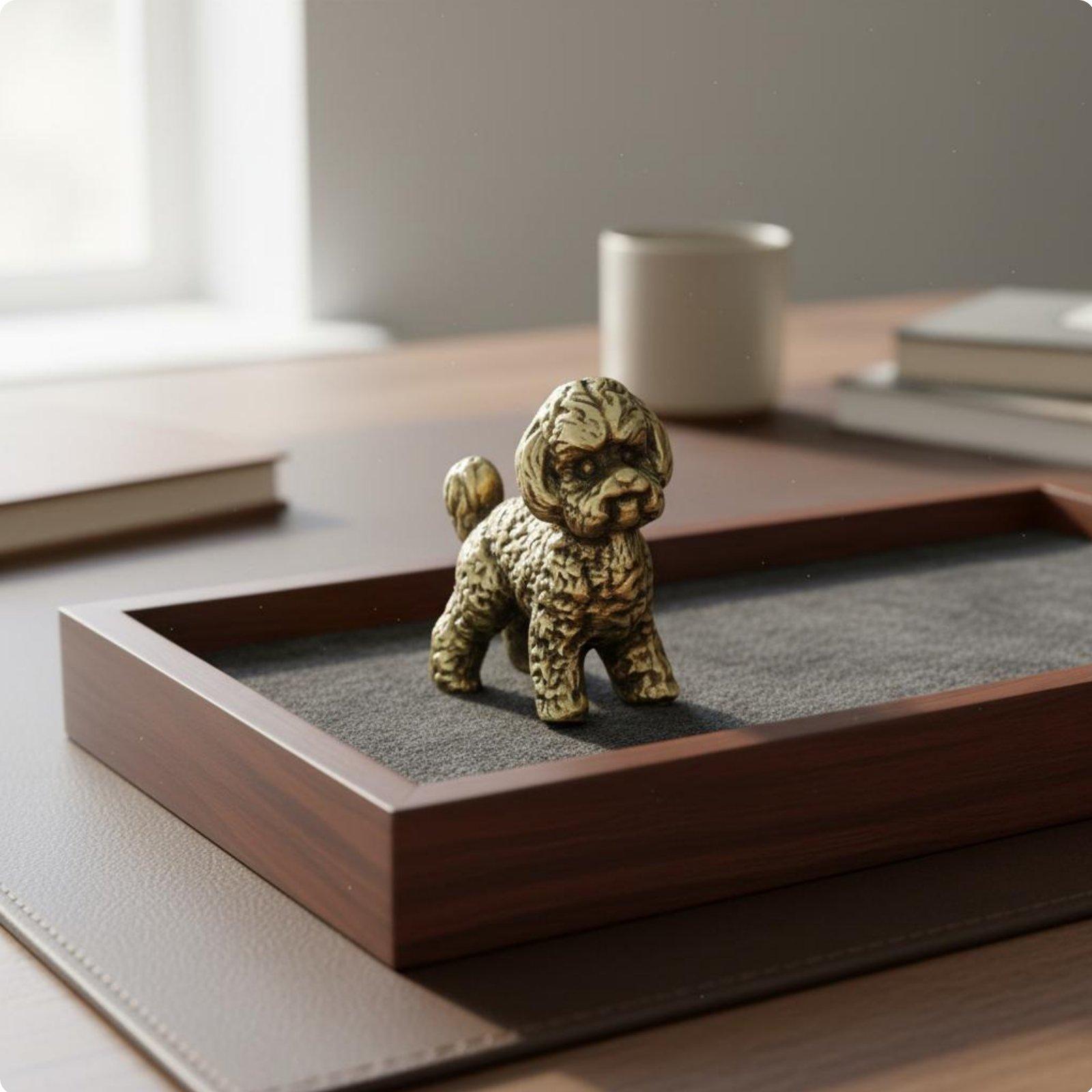 Vintage Collectible Teddy Bears - Solid Brass Teddy Bear Figurine Antique