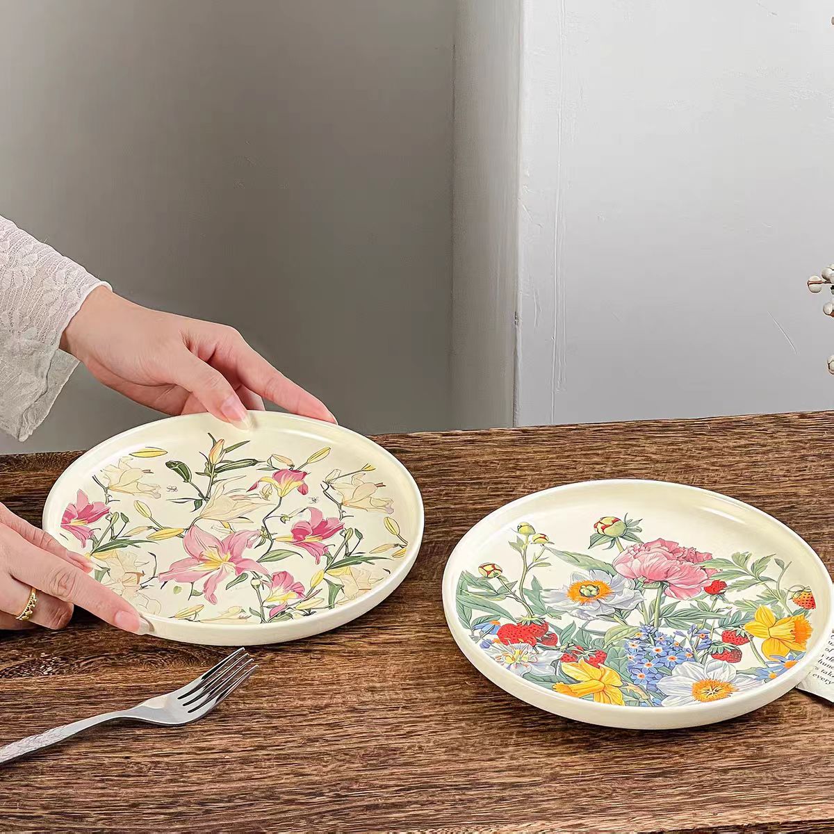 Creative Romantic Floral Ceram - đánh giá và giá Vintage Collectible Dishes