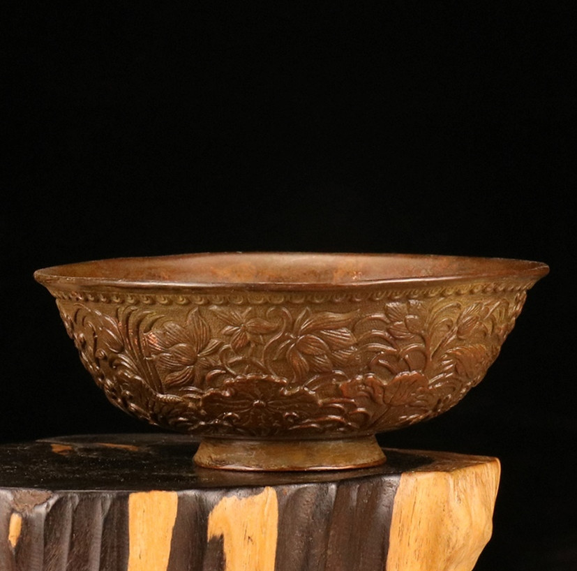 Vintage Decorative Bronze Bowl - đánh giá và giá Vintage Collectible Dishes